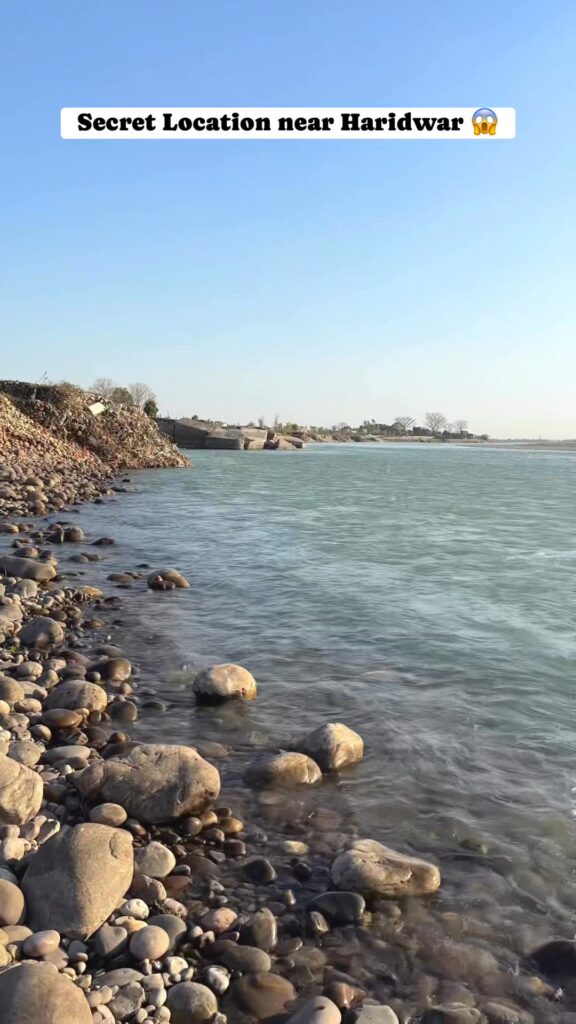 Secret location near Haridwar . . . #haridwar #ganga #uttrakhand - Facebook video