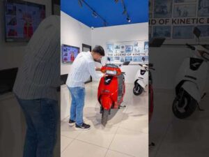 Legendary Kinetic is Back in Electric Dx+ | Electric Scooty | #kinetic #electricscooter #… - YouTube video