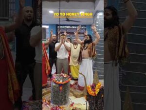 "Yo Yo Honey Singh visited Neeleshwar Mahadev Mandir: Haridwar, Uttarakhand." 🕉️🔱 #shorts - YouTube video
