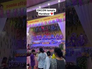ISKCON Haridwar ❤️🚩 #haridwar #iskcon#iskcontemple - YouTube video