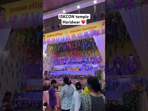 ISKCON Haridwar ❤️🚩 #haridwar #iskcon#iskcontemple - YouTube video