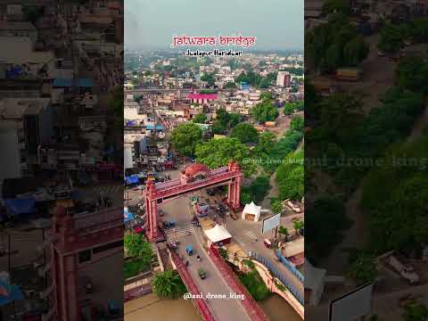 Jwalapur Haridwar #haridwardairies #love #devbhoomi #haridwarvibes #drone - YouTube video