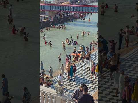 रोक दिया जायेगा गंगाजल कैसे होगा स्नान #haridwar, #youtubeshorts, #shortvideo - YouTube video